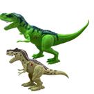 Conjunto com 2 Dinossauros de Brinquedo com Rugido Selvagem Infantil