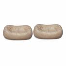 Conjunto com 2 Puffs Big Casal Saara