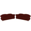 Conjunto com 2 Sofás Chesterfield Merlo 3 lugares 2M - Veludo Bordo / Decoração, recepção, Barbearia, sala tv estar Conjunto com 2 Sofás Chesterfield Merlo 3 lugares 2M - Veludo Bordo / Decoração, recepção, Barbearia, sala tv estar
