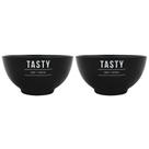Conjunto Com 2 Tigelas Bowls Para Mesa Café Cereal Açaí 440ml De Porcelana