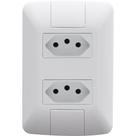 Conjunto Com 2 Tomadas 2p+t 20 Ampères 250 Volts - 57241066 - Tramontina