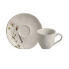Conjunto Com 2 Xícaras De Café Lavanda 120ml - Porto Brasil