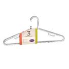 Conjunto Com 3 Cabides Com Cava Master Adulto Incolor