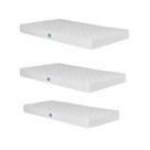 Conjunto com 3 Colchões 2 Solteiro e 1 Solteiro Auxiliar D23 Nuvem Casatema MadeiraOriginals