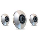 conjunto com 3 Dispositivo Retorno Frente Inox Cano 50mm Piscina Alvenaria