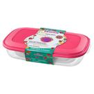 Conjunto Com 3 Potes Retangular De Plástico Sanremo