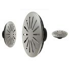 conjunto com 3 Ralos Fundo Inox Anti , Alvenaria Cano 50mm