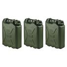 Conjunto com 3 Recipientes de Água Scepter 20L Verde Militar