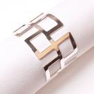 Conjunto Com 4 Anéis Para Guardanapos De Metal Cuore Casa Argivai Prata Conjunto Com 4 Anéis Para Guardanapos De Metal Cuore Casa Argivai Prata