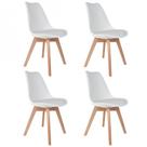 Conjunto com 4 Cadeiras para Sala de Jantar Saarinen Pp