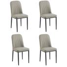 Conjunto com 4 Cadeiras V1006 90x44x53 Cm