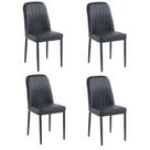 Conjunto com 4 Cadeiras V1006 90x44x53 Cm
