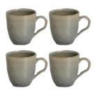 Conjunto Com 4 Canecas Orgânico Green Granite 273ml Porto Brasil