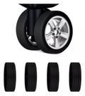 Conjunto Com 4 Capinhas De Silicone Para Rodinhas De Mala