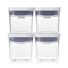 Conjunto Com 4 Potes Quadrados Pop 2.0 Oxo