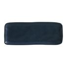 Conjunto com 4 Travessas Retangular Média Orgânico Night Blue 33x13cm