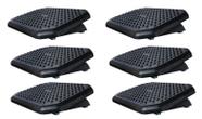 CONJUNTO Com 6 Apoios Ergonômicos Para os Pés - Suporta Até 100 Kg Preto Referência 850 ACRINIL
