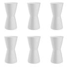 Conjunto com 6 Bancos Dub Branco