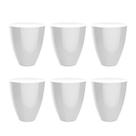 Conjunto com 6 Bancos Moly Branco