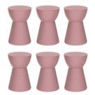 Conjunto com 6 Banquetas Sili