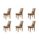 Conjunto Com 6 Cadeiras Olímpia Rufato