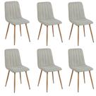 Conjunto com 6 Cadeiras V1002 89cm X 44cm