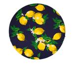 Conjunto com 6 capas suplar Sicília marinho tecido
