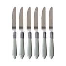 Conjunto com 6 Facas para Mesa Aço Inox 7671 Lyor
