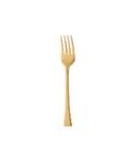 Conjunto com 6 garfos aço inox sobremesa berna dourado Conjunto com 6 garfos aço inox sobremesa berna dourado
