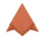 Conjunto com 6 guardanapos boho ferrugem