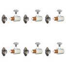 Conjunto com 6 Hidromassagem Pratic Inox Para Piscinas Conjunto com 6 Hidromassagem Pratic Inox Para Piscinas