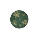 Conjunto com 6 Pratos de Sobremesa Coup Christmas Flake Ø21cm Conjunto com 6 Pratos de Sobremesa Coup Christmas Flake Ø21cm