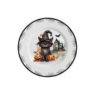 Conjunto com 6 Pratos de Sobremesa Cute Cats Halloween Ø21cm