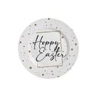 Conjunto com 6 Pratos de Sobremesa Happy Easter D Pascoa Ø21cm