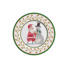Conjunto com 6 Pratos de Sobremesa Ho Ho Ho Ø21cm