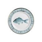 Conjunto com 6 Pratos de Sobremesa Riviera Peixe Ø21cm Conjunto com 6 Pratos de Sobremesa Riviera Peixe Ø21cm