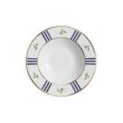 Conjunto com 6 Pratos Fundo Fall Filete Ouro Ø25cm Conjunto com 6 Pratos Fundo Fall Filete Ouro Ø25cm