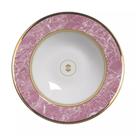 Conjunto com 6 Pratos Fundo Marble Rosa Ø25cm