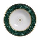 Conjunto com 6 Pratos Fundo Marble Verde Ø25cm