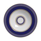 Conjunto com 6 Pratos Fundo Plissan Azul Ø25cm