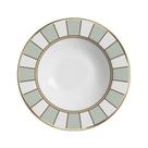 Conjunto com 6 Pratos Fundo Venetian Filete Ouro Ø25cm