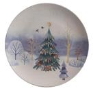 Conjunto com 6 Pratos Raso Coup Stoneware Magia Glacial Ø26cm