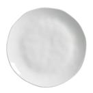Conjunto com 6 Pratos Raso Orgânico New White Ø26,5cm