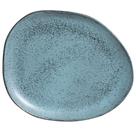 Conjunto com 6 Pratos Raso Oval Orgânico Night Sky 31x24x2,5cm