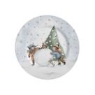 Conjunto com 6 Pratos Raso Sweet Christmas Natal Ø29cm