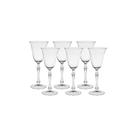 Conjunto com 6 Taças para Vinho Branco Parus em Cristal 185ml - Bohemia