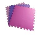Conjunto com 6 Tatames Tapetes EVA Infantil para Meninas 50x50cm com 2cm de Espessura