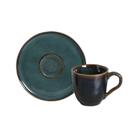 Conjunto com 6 Xícaras de Café com Pires Bio Oceano 120ml