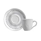 Conjunto com 6 Xícaras De Chá Orgânico 170ml com 6 Pires Bio Astral