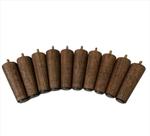 Conjunto com 7 Pés para Cama Box - 12 cm de Altura - Cor Imbuia Conjunto com 7 Pés para Cama Box - 12 cm de Altura - Cor Imbuia